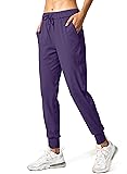 SANTINY Women's Joggers Pants Pockets Drawstring