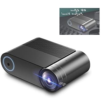 GJZhuan YG420 Mini LED Proyector De Cine En Casa Pantalla Táctil ...