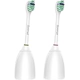Sonimart Compact Premium Replacement Toothbrush Heads for Philips Sonicare e-Series HX7012, 2 pack, fits Sonicare Advance, CleanCare, Elite, Essence and Xtreme Philips Brush Handles