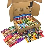 Healthy Bars and Nuts Care Package (50 Count) by The Good Grocer - Variety Pack, Office Snacks, School Lunches