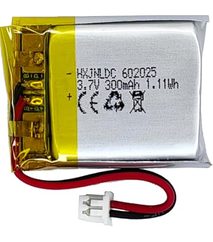 Liter 3.7V 300mAh 302530 Lipo Battery Rechargeable Lithium