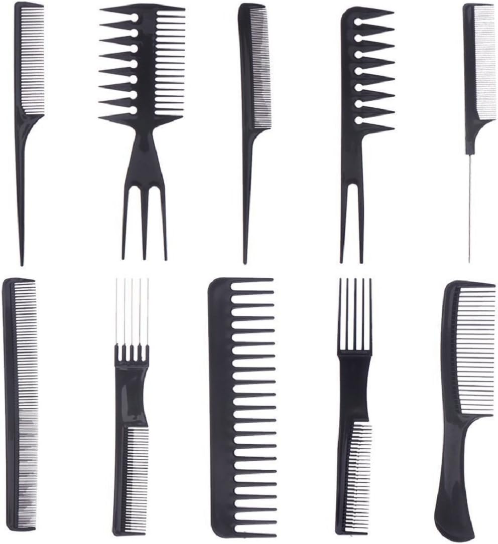 Aosika Combs Salon Hair Styling Hairdressing hairdresser Barber Combs Set