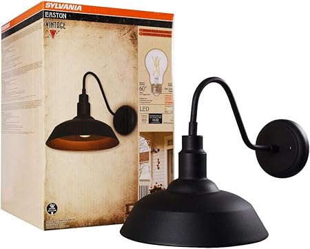 Amazon Com Sylvania 60062 Easton Sconce Light Vintage Fixture