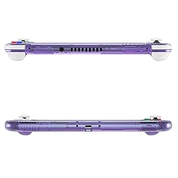 eXtremeRate Clear Atomic Purple DIY Replacement