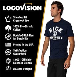 Rice University Official Circle Logo Short Sleeve