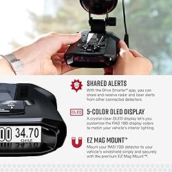 Cobra RAD 700i Laser Radar Detector - Premium