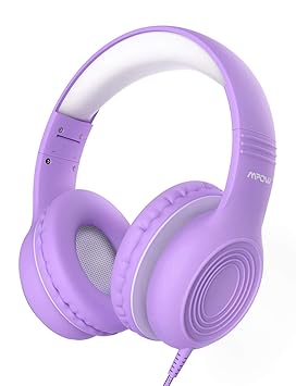 Mpow CH6 Auriculares para niños, Volumen Limitado en el oído ...