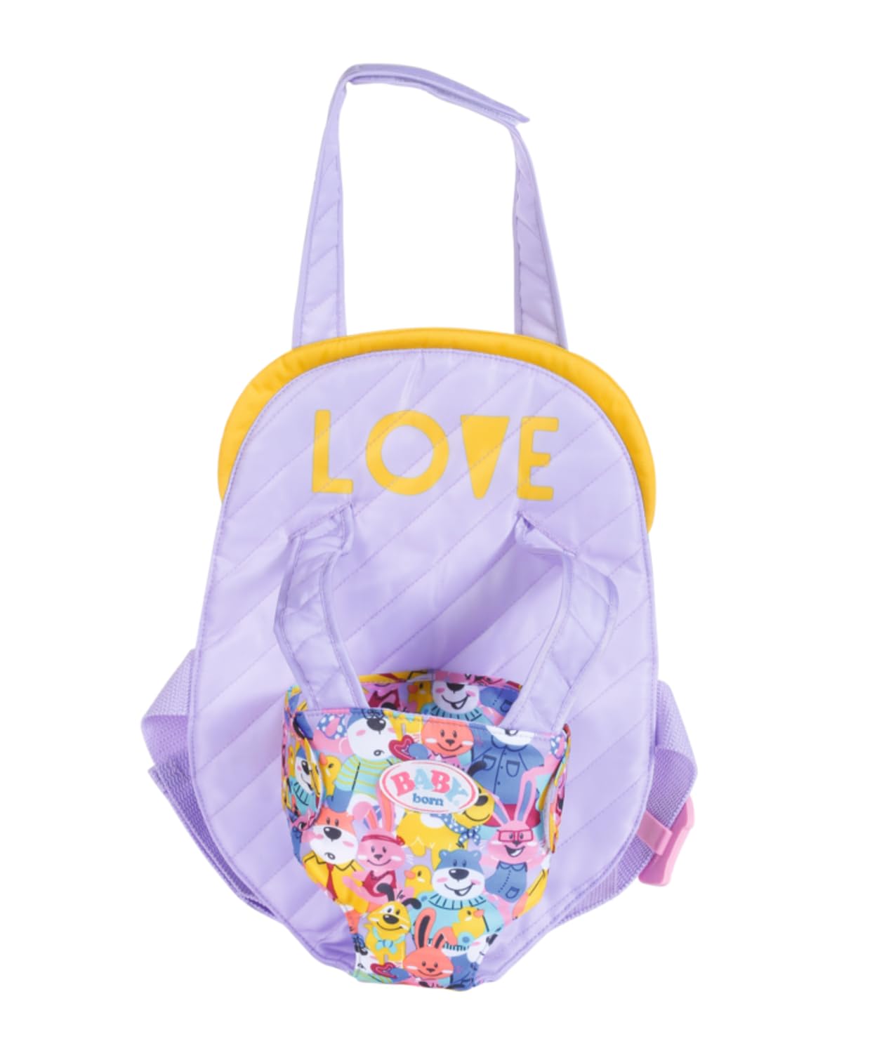 BABY born Carrier Seat for 43 cm Dolls - Easy for Small Hands, Creative Play Promotes Empathy and Social Skills, For Toddlers 3 Years and Up