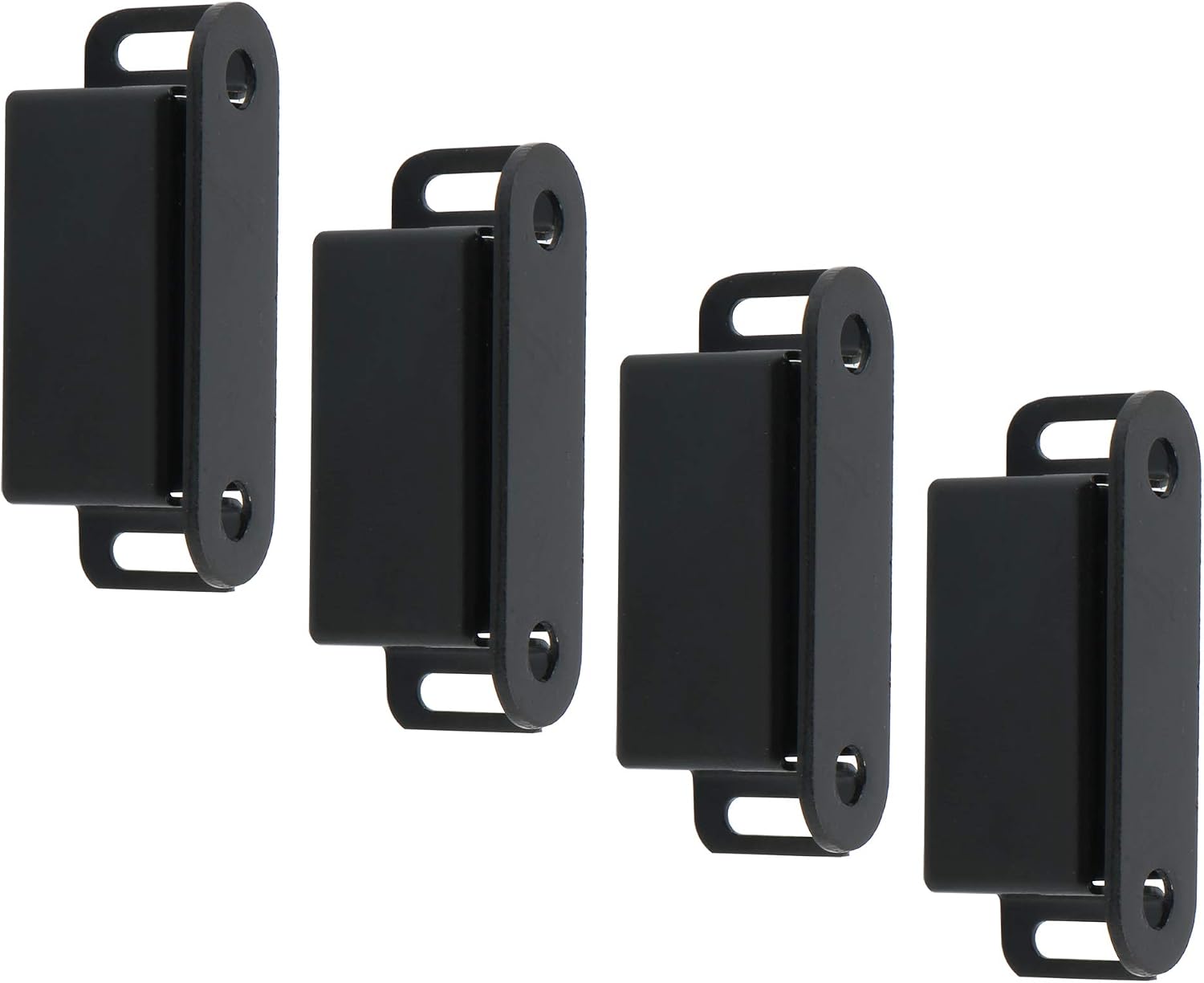 Mooche Cabinet Magnets 4 Pack, Stainless Steel Magnetic Door Catch, Cupboard Door Magnets