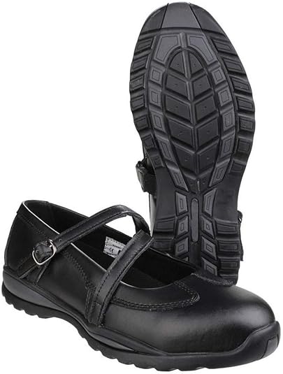 amblers ladies safety shoes