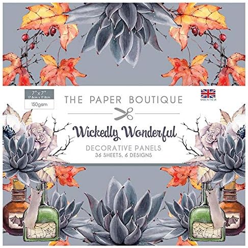 The Paper Boutique Wickedly Wonderful 7x7 Panel Pad