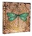 Clever Creations Light Up Dragon Fly Canvas Wall Art Antique Styled Dragonfly Wall Art with LEDs | 11.75