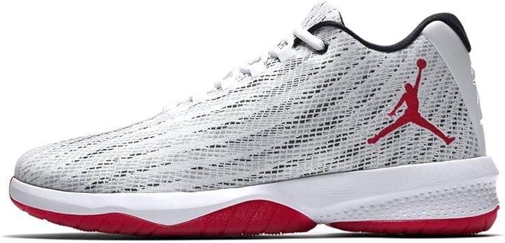 Amazon Co Jp Nike ナイキ ジョーダン B フライ メンズ バスケットボールシューズ バッシュ 101 1444 101ホワイト ジムレッド 28 5 スポーツ アウトドア