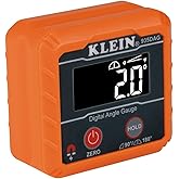Klein Tools 935DAG Digital Electronic Level and Angle Gauge, Measures 0 - 90 and 0 - 180 Degree Ranges, Measures and Sets Ang