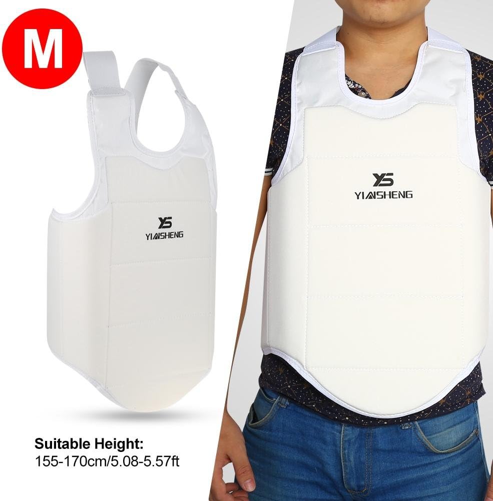 VGEBY1 Taekwondo Chest Guard, Unisex Adult Child Taekwondo Karate Chest Guard Vest Boxing Karate Breast Protector Accessory : Sports & Outdoors