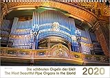 The Pipe Organ Calendar, a Music Calendar (Bilingual) 2020: The Most Beautiful Pipe Organs in the Wo by