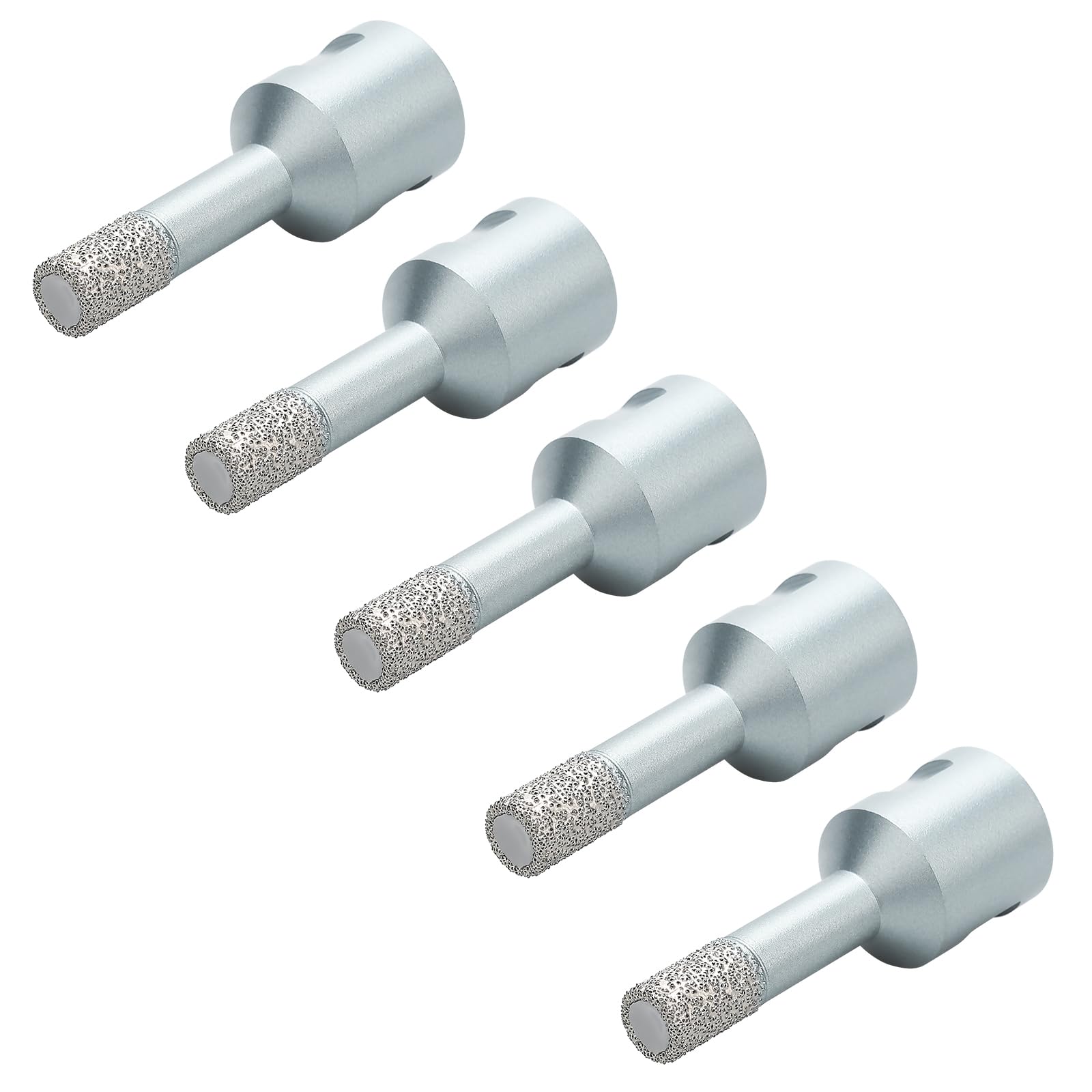 hsawbit 5PCS 6mm Diamond Drill Bits for Porcelain Tiles, Tile Drill Bits Tile Cutters for Ceramic Tiles Glass Granite Marble with M14 Thread