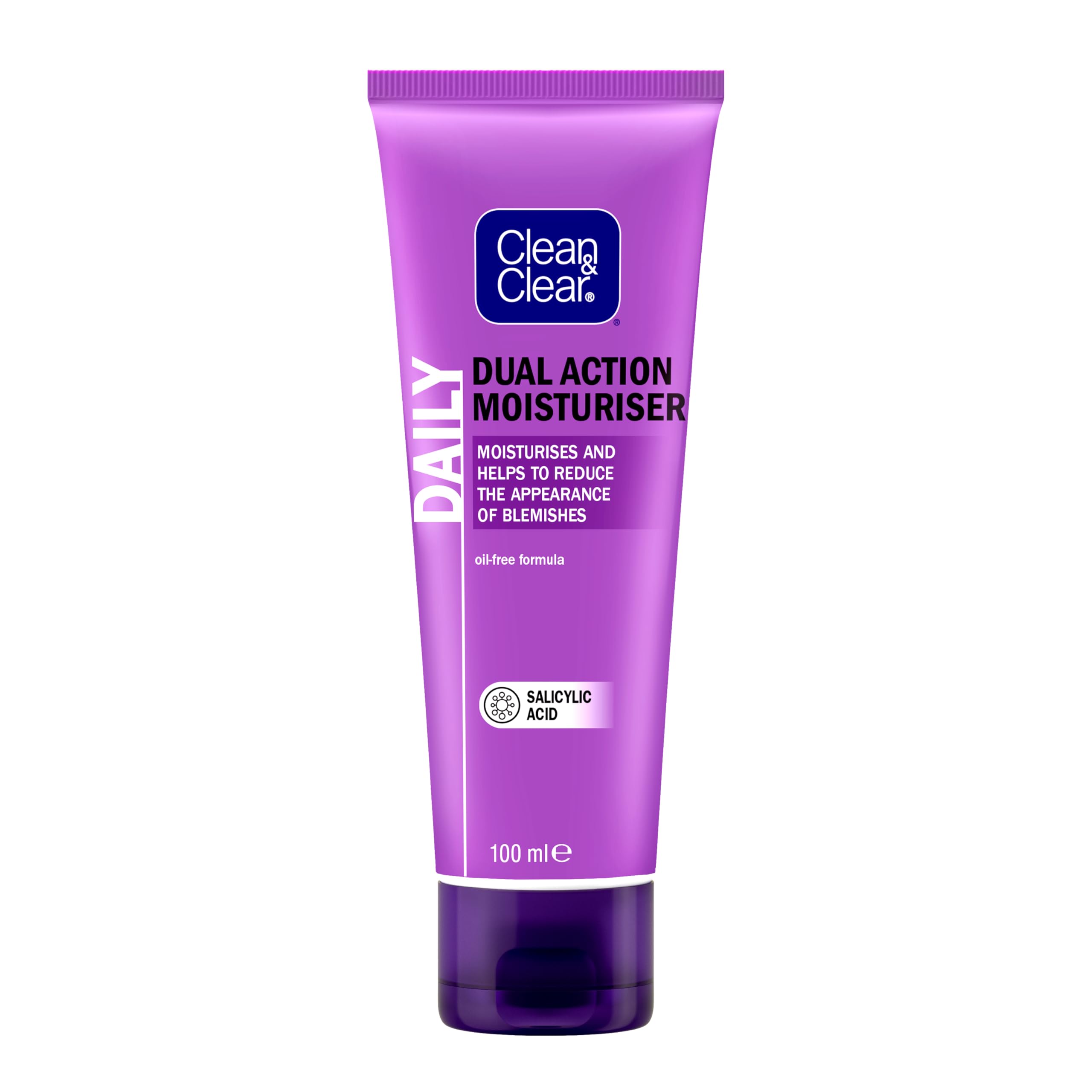 Clean & Clear Dual Action Moisturiser, 100ml