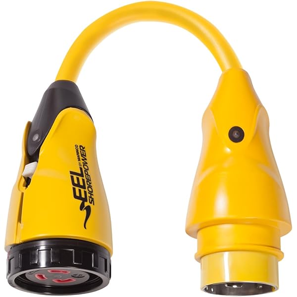 マリンコ　EEL Yアダプター未使用新品 Amazon.com : Marinco Y30-2-30 EEL Y Adapter, 30A 125V Male