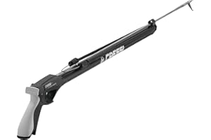 Cressi Apache Aluminum Speargun with Stainless Steel Shaft & Sling - 45cm - 18 Inch