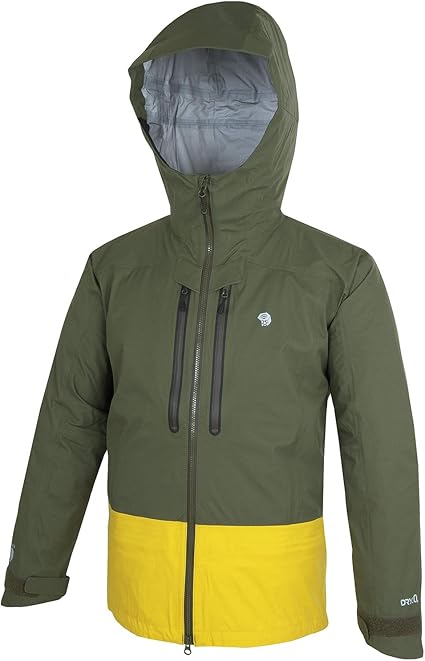 Amazon Co Jp Mountain Hardwear マウンテンハードウェア ドライステインジャケット Asian Fit Oe8755 304 Dark Army L 19 モデル 服 ファッション小物