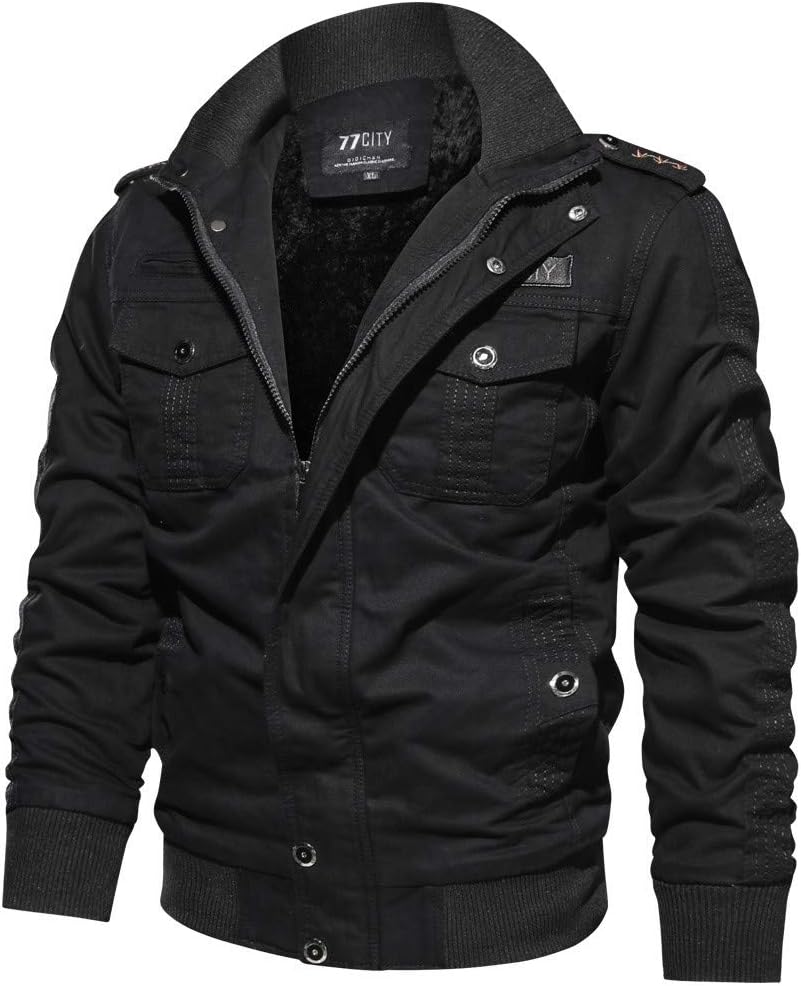 Clearance Men Coat Muranba Plus Size Jacket Military Breathable outerwear