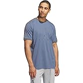 Adidas Mens Ringer Graphic Basketball T-Shirt