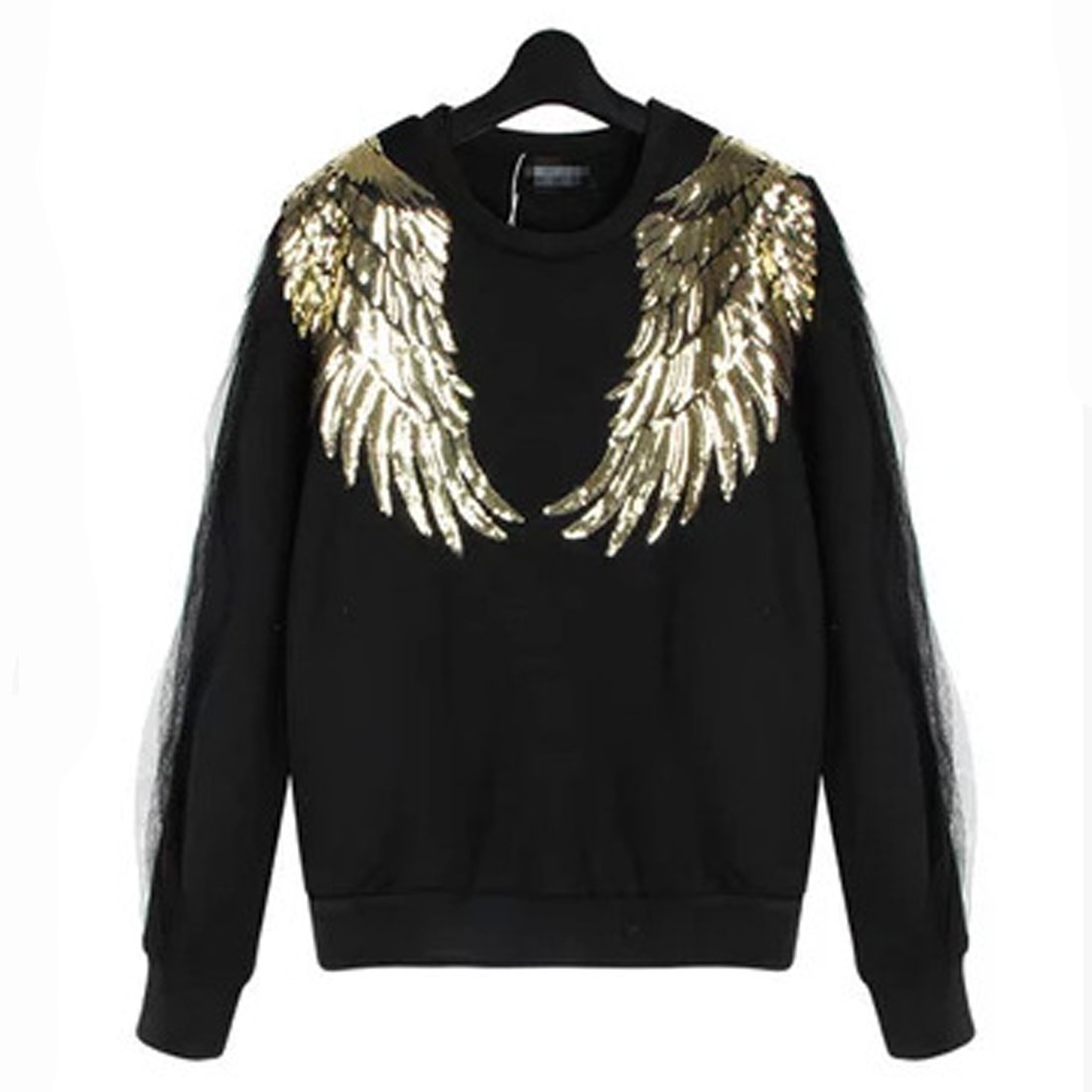 decoración del día de San Valentín dorado ropa 1 par de alas de ángel con  lentejuelas para planchar o bordar para chaquetas Hogar y cocina Adornos y  ornamentos futakuchi-hakata.com