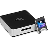 OWC Atlas CFexpress Type B Card Reader with USB4 40Gb/s | Up to 5000MB/s - Includes CFexpress Type B to Type A adapter - Compatible with Thunderbolt/USB4/USB - Supports OWC Innergize