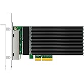 GLOTRENDS ST7419 4-Port 2.5G RJ45 Ethernet Network Card with Intel I226 Controller, PCIE 3.0 X4 Interface, Support Windows 11/10/Windows Server/Linux/ESX/VMware ESXi(Not Support Mac OS)