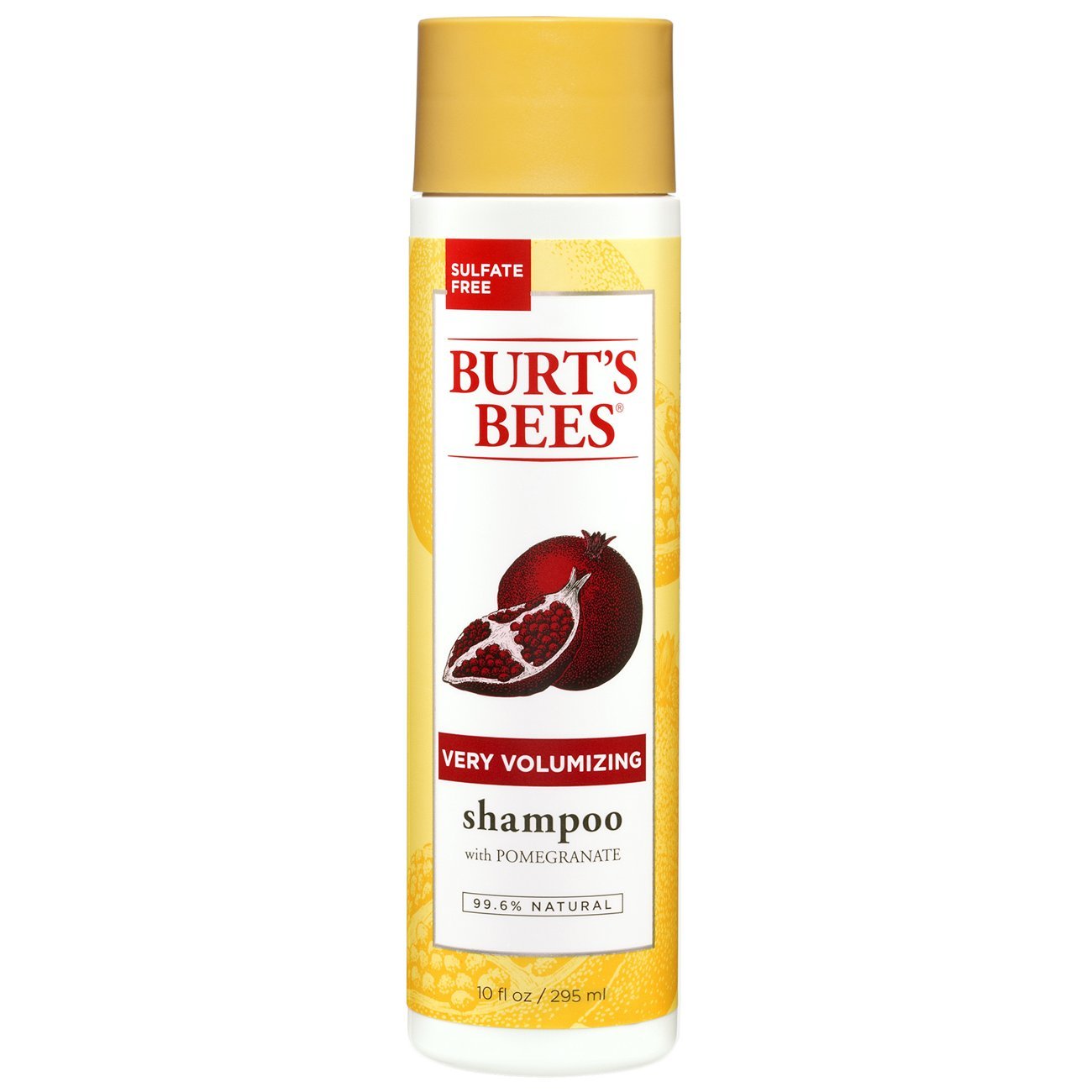 Burt's Bees Very Volumizing Pomegranate Shampoo, SulfateFree Shampoo