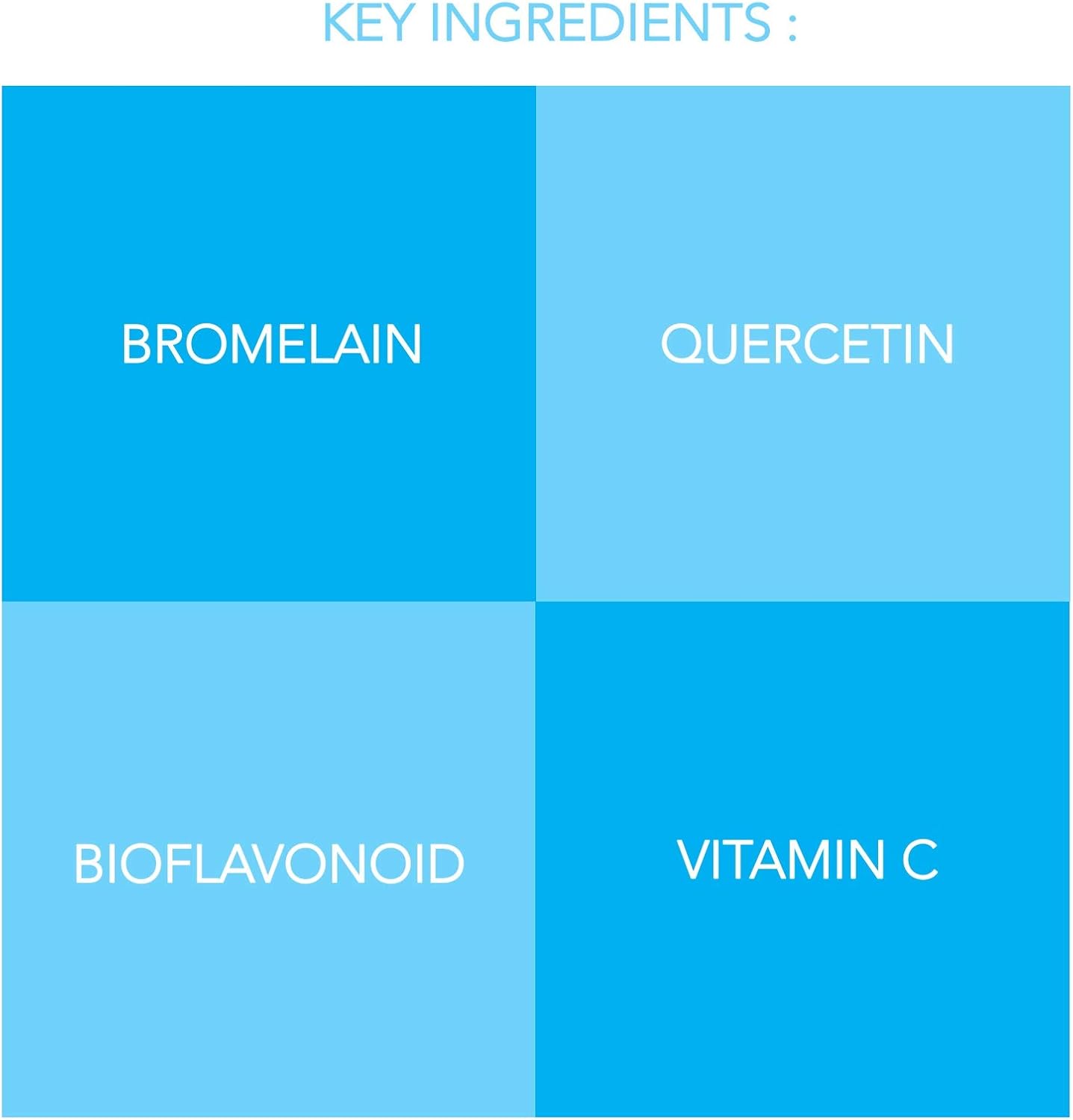 BROMELUX Anti-Bruising Supplement I Bromelain & Quercetin Complex: Swelling & Bruise Relief, Natural Anti-Inflammatory Treatment I for Daily Care & Recovery After Surgery & Skin Trauma I 60 Capsules: Health & Personal Care