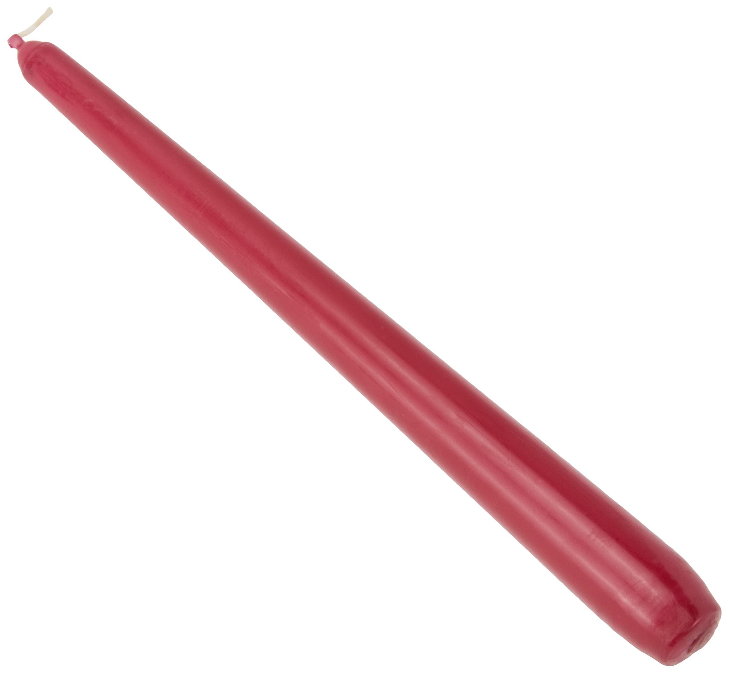 PAPSTAR 17961 Pack of 50 Stick Candles Diameter 2.2 cm Length 25 cm Bordeaux