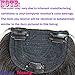 Rossy&Nancy Natural Black Color Brazilian Human Hair Clip-in Hair Bang Full Fringe Short Straight Hair Extension for women 6-8inch
