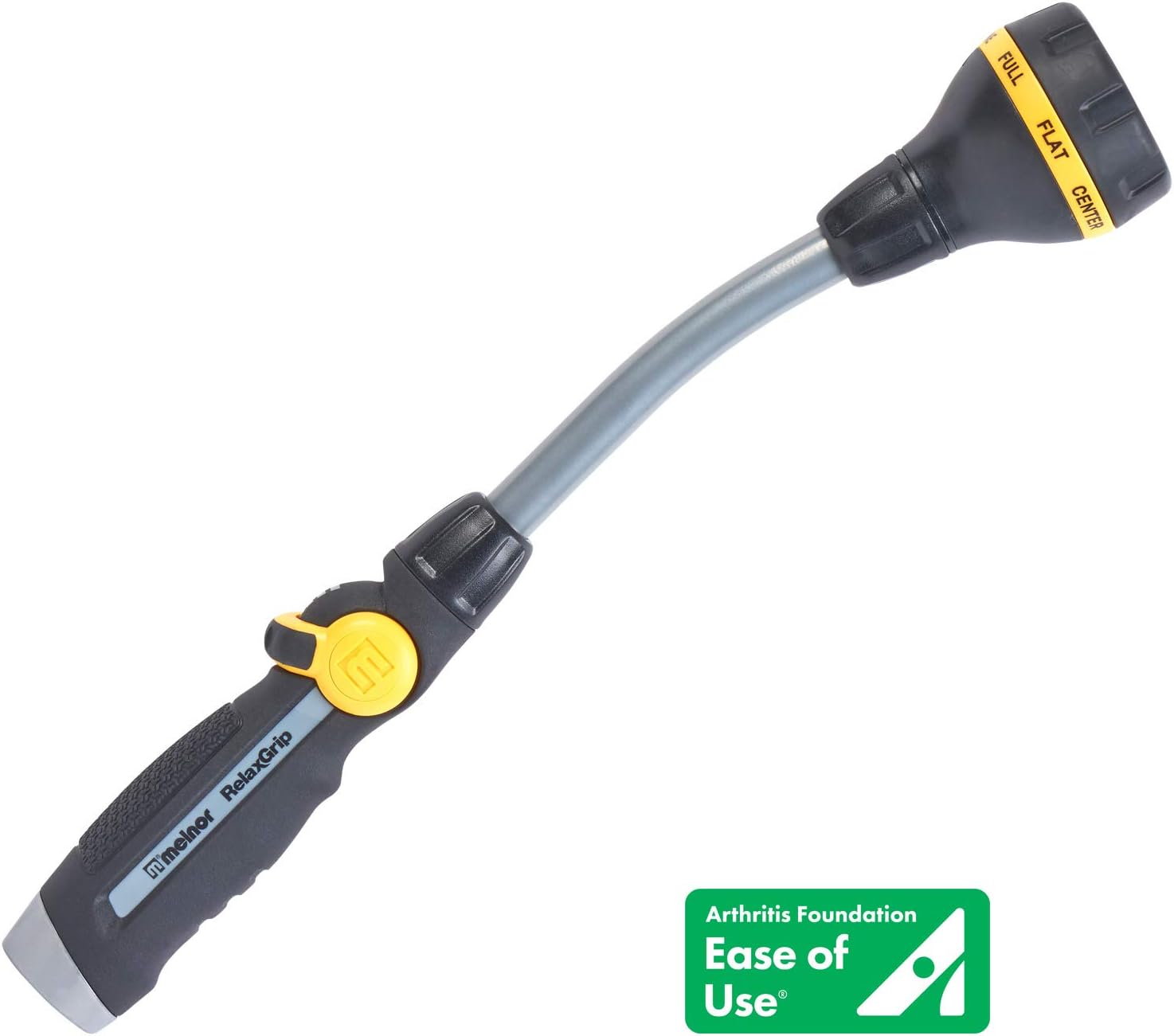 Melnor 65088-AMZ RelaxGrip 8-Pattern 15" Watering Wand with QuickConnect Product Adapter Set, Short : Garden & Outdoor