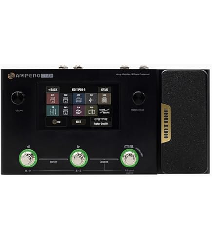 Amazon.com: Hotone Ampero One MP-80 Guitar Bass Amp Modeling IR