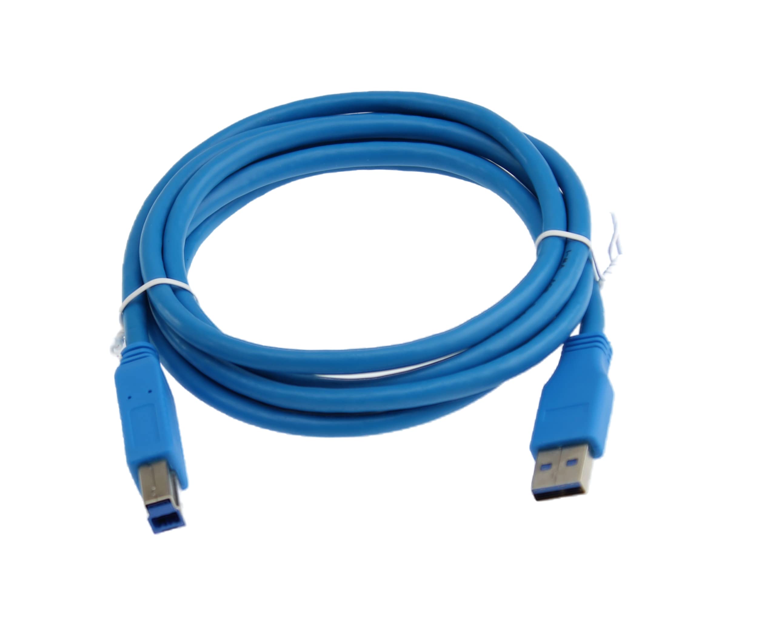 Reulin USB 3.0 High-Speed Cable A Male to Type B Plug/Adapter Cord 5000 Mbit/s 5G (1.8 Meter)