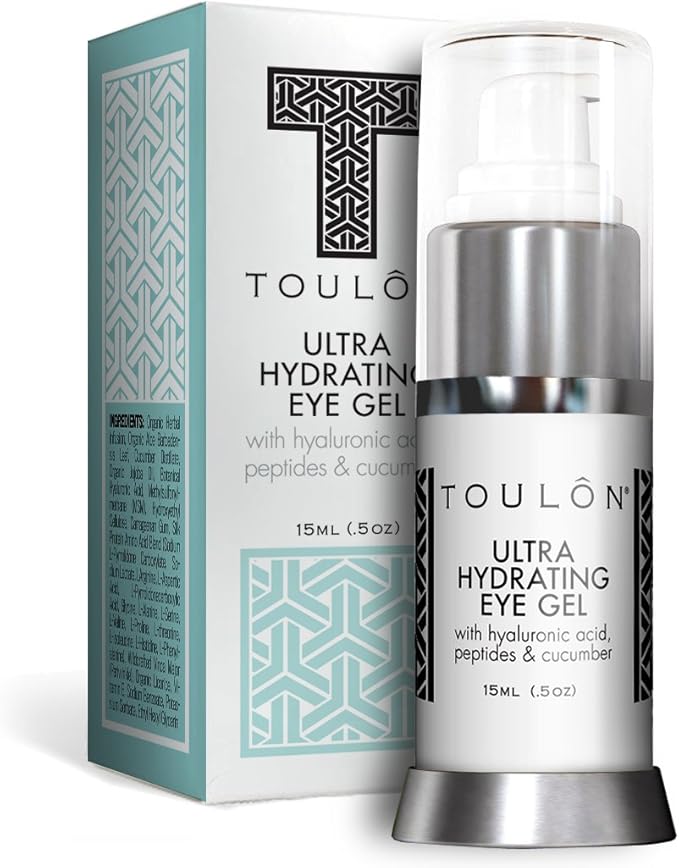 Best Eye Gel for Dark Circles and Puffiness. Reduce Wrinkles, Bags