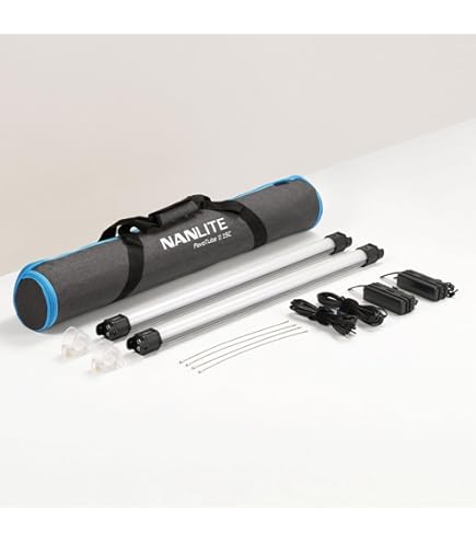 Amazon.com : Nanlite PavoTube II 30C 4' LED Tube Lights with AC