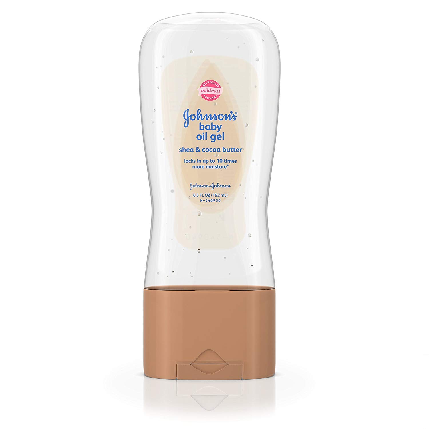 Johnson's Johnson & Johnson Baby Oil Gel Shea & Cocoa Butter 6.5 Oz (2 Pack)