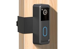 BFYTN Anti-Theft Blink Doorbell Door Mount,Only for All-new Blink Video Doorbell (2nd Gen) No-Drill Mounting Bracket cover Holder Not Block Doorbell Sensor Easy to Install Blink Video Doorbell Accessories
