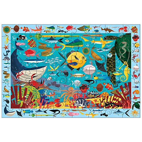 Mudpuppy Ocean Life Search & Find Puzzle (64 Piece)