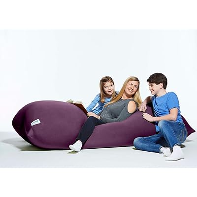 Buy Yogibo Max Deep Purple Bean Bag Cover at Ubuy UK