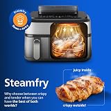 Philips Airfryer 5000 Series Dual Basket Steamfry 9L RapidAir Plus view 4