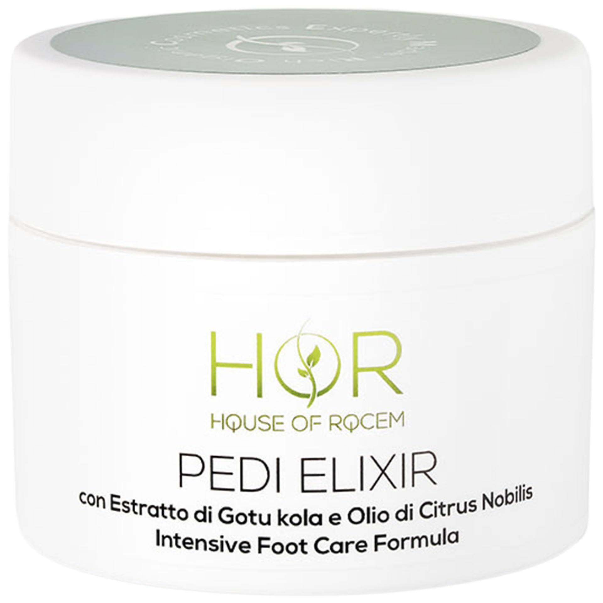 HOR- Feet Elixir 100ml, Hydrating Foot Cream for Melanin Rich Skin, Soothing Skincare with Shea Butter and Vitamin C, Nourishing Cream for Dry or Tired Feet, Softening and Refreshing, Made in Italy