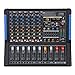 Audio 2000s Audio Mixer Sound Board (8-Channel Bluetooth)