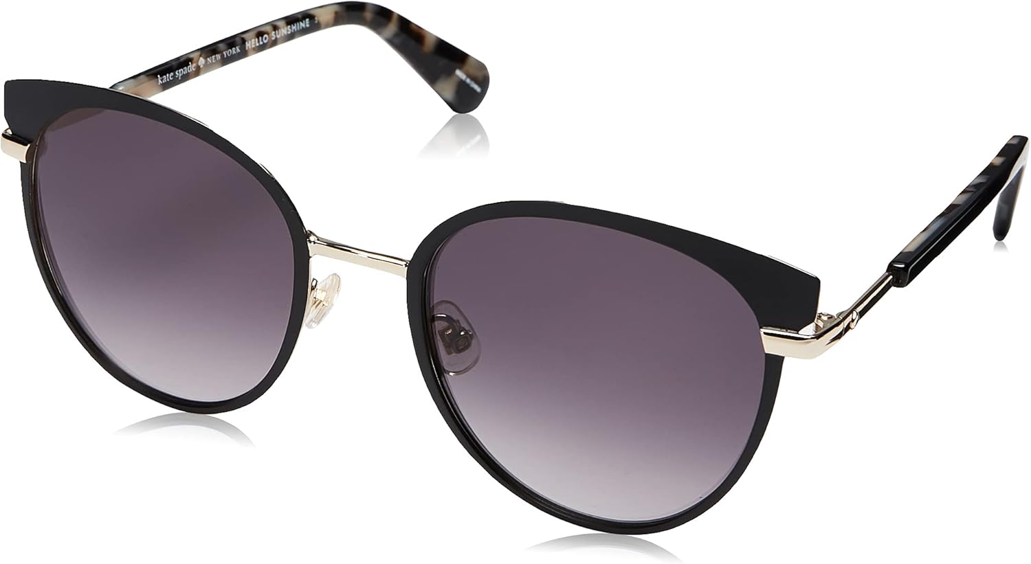 Kate Spade Women's 201284 Sunglasses, Color Black, Size 53 Buy