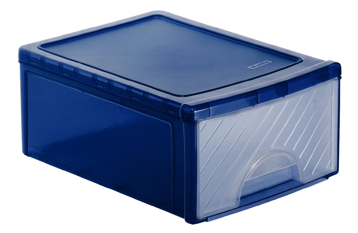 Rotho Box Frontbox Small, with 1 Drawer, Plastics (PP), Approx. 35 x 25