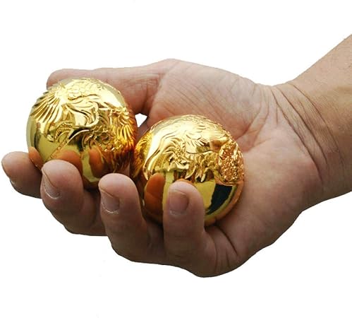 gold stress ball
