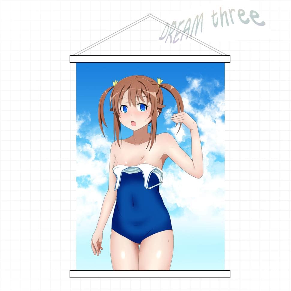 Amazon Co Jp Dream Three タペストリー はいふり ハイスクール フリート High School Fleet 岬明乃 みさきあけの ミケちゃん 掛ける絵 同人 巻物 部屋飾り壁 可愛い アニメ好き 90cmx60cm ホビー 通販
